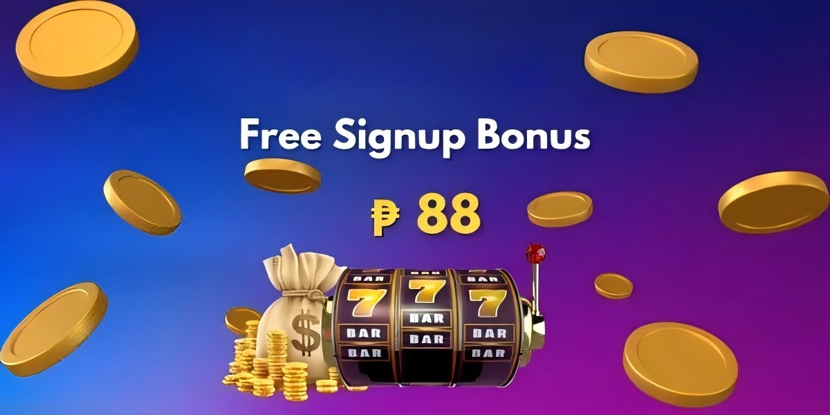 Ảnh khuyến mãi r888 bonus với dải cam tím trên nền sảnh r888